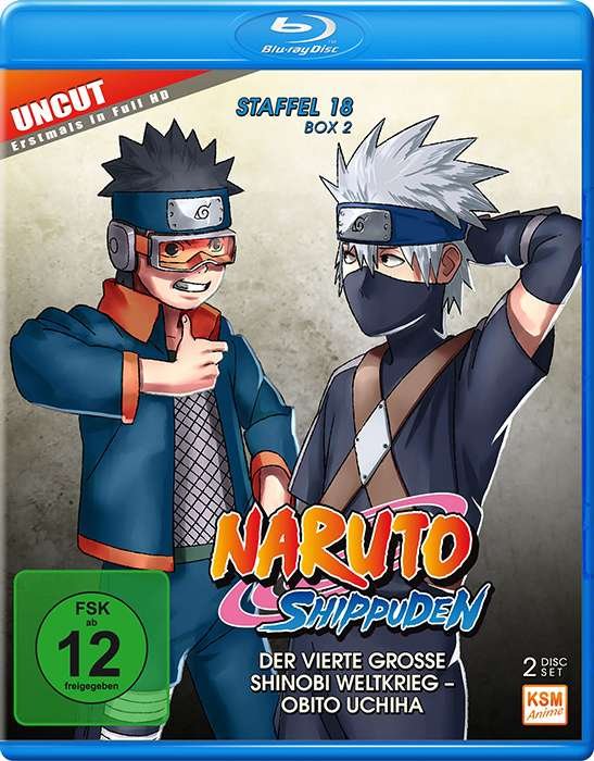 Cover for N/a · Naruto Shippuden - Staffel 18.2  [2 BRs] (Blu-ray) (2017)