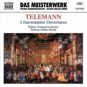 Cover for L Orfeo Barockorchester · 3 Darmstadt Overtures (CD) (2012)