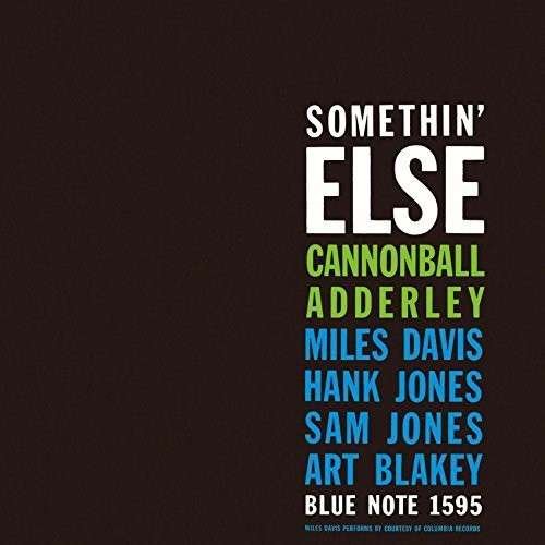 Somethin'else - Cannonball Adderley - 音乐 -  - 4988005843708 - 2014年10月21日