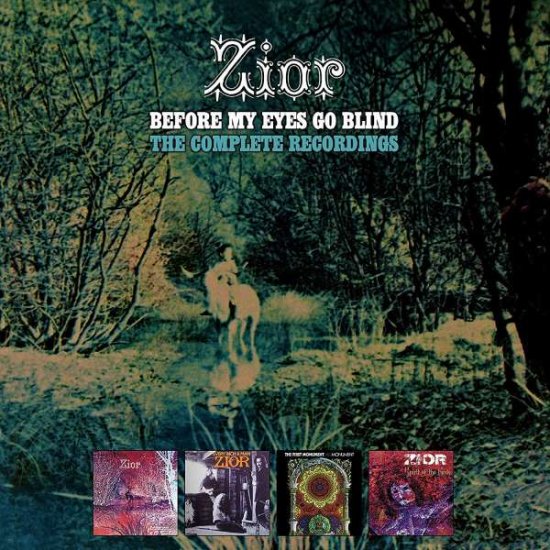 Cover for Zior · Before My Eyes Go Blind ~  the Complete Recordings: 4cd Clamshell Boxset (CD) (2019)