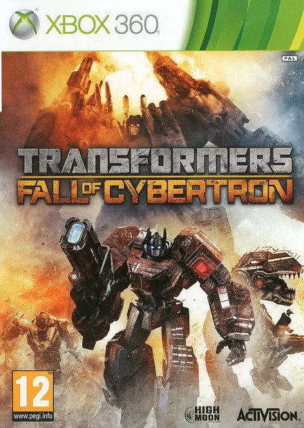 Cover for Activision Blizzard · Transformers Fall of Cybertron (X360)