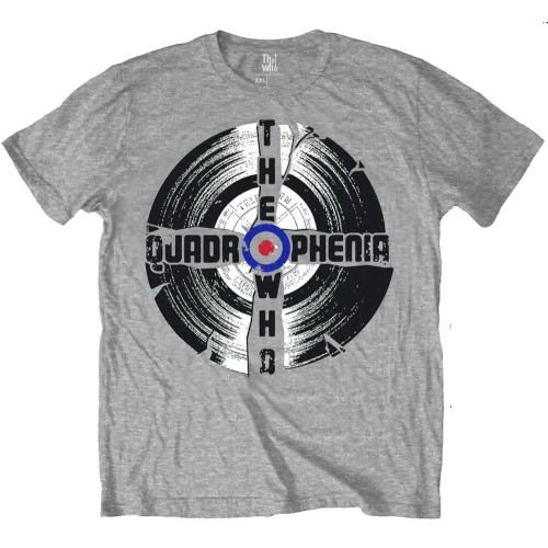 Cover for The Who · The Who Unisex T-Shirt: Quadrophenia (Grey) (MERCH) [size S] [Grey - Unisex edition] (2013)