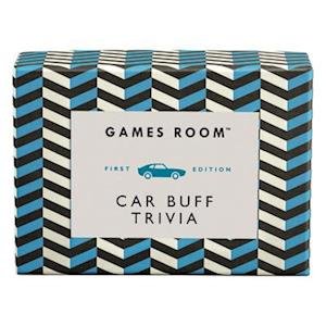 Cover for Games Room · Car Buff Trivia (GAME) (2021)