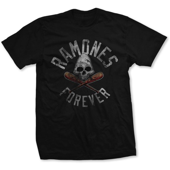 Cover for Ramones · Ramones Unisex T-Shirt: Forever (Black) (MERCH) [size S] [Black - Unisex edition] (2019)