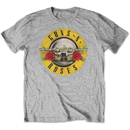 Cover for Guns N' Roses · Guns N' Roses Kids T-Shirt: Classic Logo (Heather Grey) (13-14 Years) (T-shirt) [size 13-14yrs] [Grey - Kids edition] (2024)