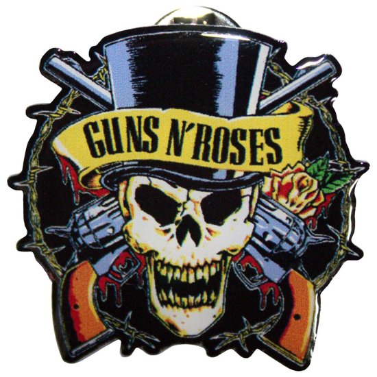 Cover for Guns N' Roses · Guns N' Roses Pin Badge: Top Hat (Badge) (2024)