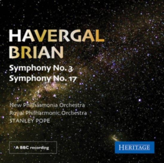 Cover for Pope / New Philharmonic Orch · Symphony 3 &amp; Symphony 17 (CD) (2022)
