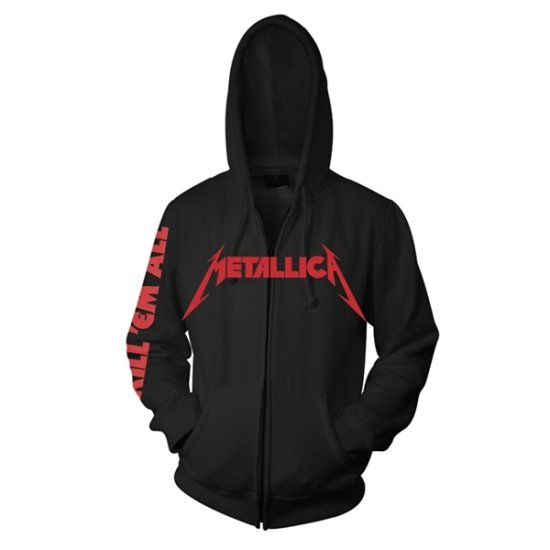 Cover for Metallica · Kill 'em All (Hoodie) [size XL] [Black edition] (2018)