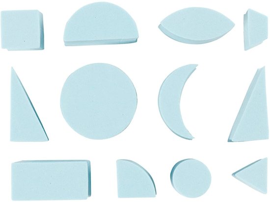 Cover for Creativ Company · Moosgummi-stempel Gr??e 15-30 Mm H 25 Mm 12 Stck. (Toys)