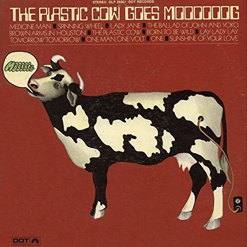 Cover for Mike Melvoin · Plastic Cow Goes Moooooog (LP) (2023)
