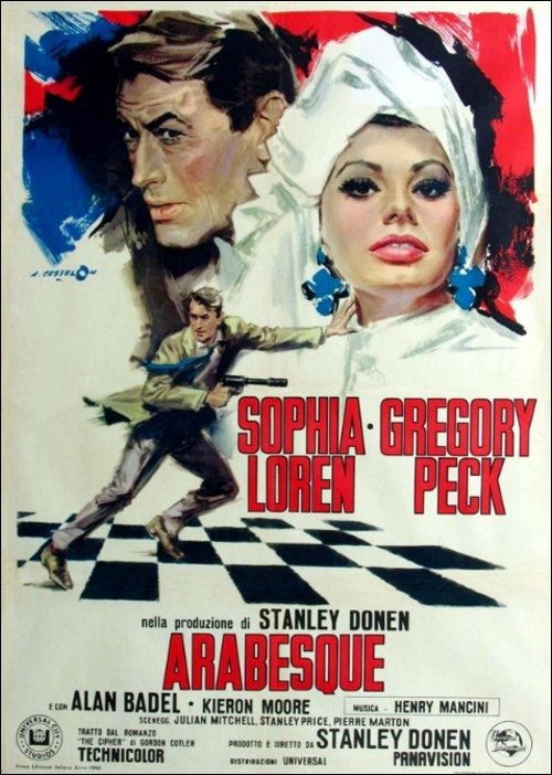 Cover for Arabesque (Blu-ray) (2021)