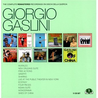Cover for Gaslini Giorgio · Giorgio Gaslini (Box3Cd) (CD) [Remastered edition] (2013)