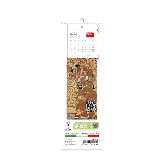 Cover for Legami · Bookmark Calendar Gustav Klimt Calendar 2023 (Calendar) (2022)