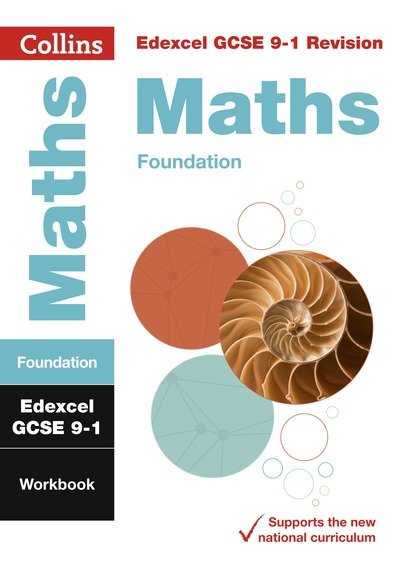 Cover for Collins GCSE · Edexcel GCSE 9-1 Maths Foundation Workbook: Ideal for the 2026 and 2027 Exams - Collins GCSE Grade 9-1 Revision (Paperback Book) (2021)