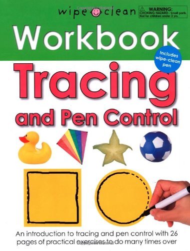 Cover for Roger Priddy · Wipe Clean Workbook Tracing and Pen Control: Includes Wipe-Clean Pen - Wipe Clean Learning Books (Spiral Book) [Spi Wkb edition] (2010)