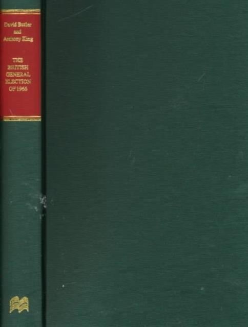Cover for D. Butler · The British General Election of 1966 (Hardcover Book) [2008 edition] (2008)
