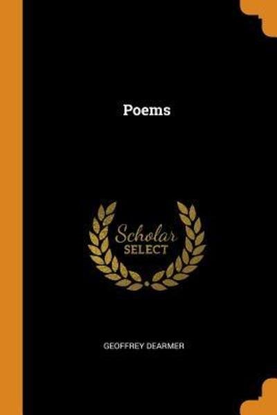 Cover for Geoffrey Dearmer · Poems (Paperback Book) (2018)