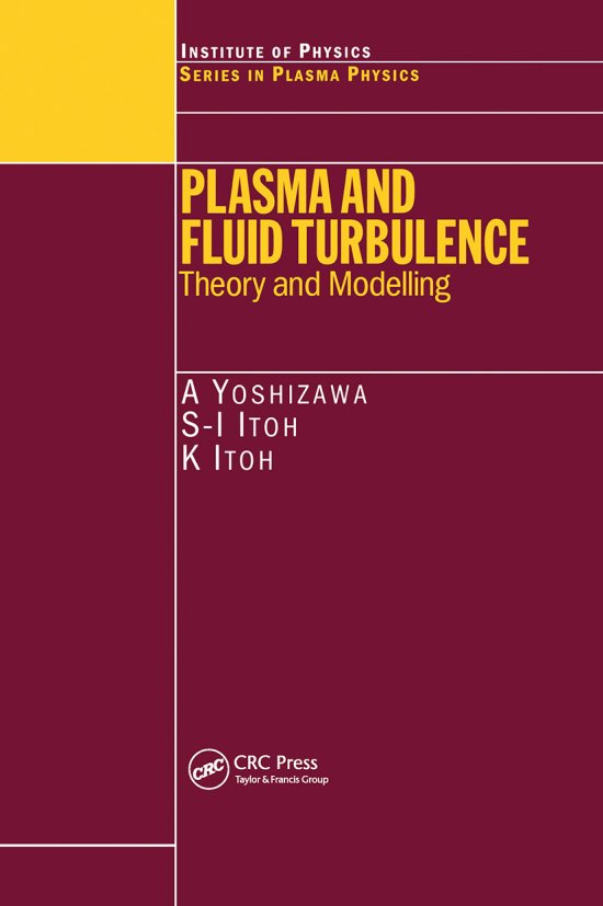 Cover for A. Yoshizawa · Plasma and Fluid Turbulence: Theory and Modelling (Paperback Book) (2019)