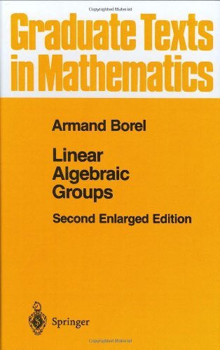 Cover for Armand Borel · Linear Algebraic Groups - Graduate Texts in Mathematics (Hardcover Book) [2nd Enlarged Ed. 1991 edition] (1991)
