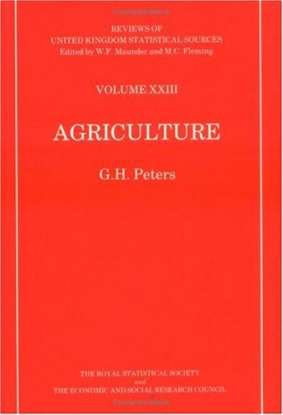 Cover for Peters · Agriculture (Book)