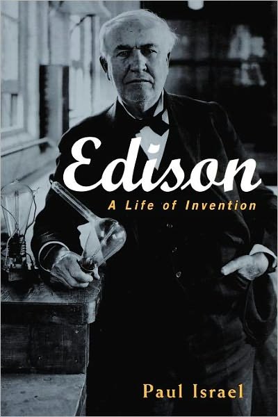 Cover for Paul Israel · Edison: A Life of Invention (Paperback Book) [New edition] (2000)