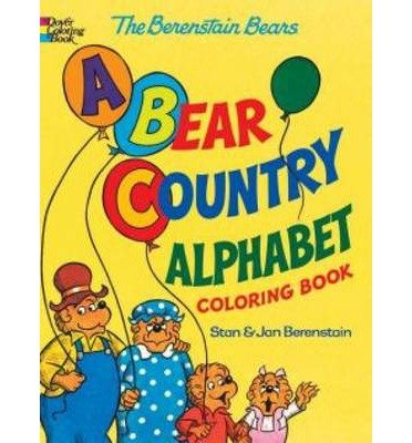 Cover for Jan Berenstain · The Berenstain Bears -- a Bear Country Alphabet Coloring Book (Paperback Book) (2014)