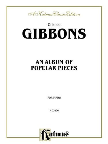Cover for Orlando · Gibbons Album Pa (Paperback Book) [Kalmus edition] (1985)