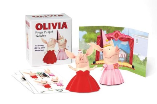Cover for Running Press · Olivia Finger Puppet Theatre: Starring Olivia and Francine! (Book) (2014)