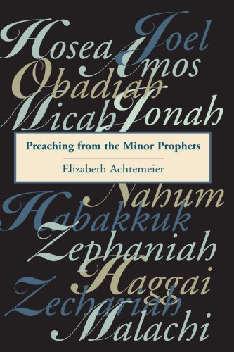 Cover for Elizabeth Achtemeier · Preaching from the Minor Prophets: Texts and Sermon Suggestions (Paperback Book) (1998)