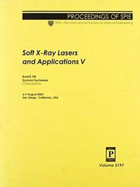 Cover for Fill · Soft X-Ray Lasers and Applications: V (Proceedings of SPIE) (Paperback Book) (2003)