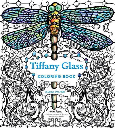 Cover for Jessica Palmer · Tiffany Glass Coloring Book (Paperback Book) (2017)