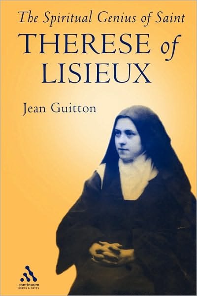 Cover for Jean Guitton · Spiritual Genius of St.Therese of Lisieux (Paperback Book) (2000)
