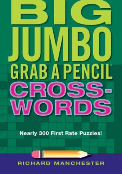 Cover for Richard Manchester · Big Jumbo Grab A Pencil Crosswords (Paperback Book) (2021)