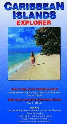 Cover for Nigel Sitwell · Caribbean Islands Explorer: Visitor's Map of the Caribbean Islands and Map of the Leeward and Windward Islands - Ocean Explorer Maps (Map) (2003)