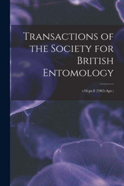 Cover for LLC Creative Media Partners · Transactions of the Society for British Entomology; v16 (Paperback Book) (2021)