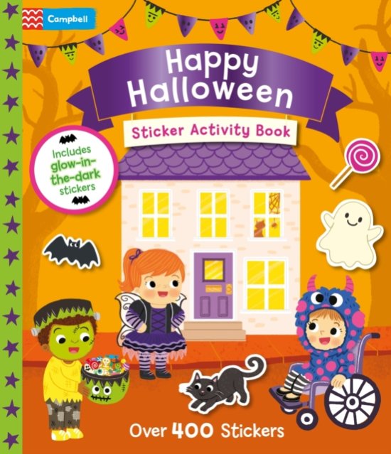Cover for Campbell Books · Happy Halloween Sticker Activity Book (Paperback Book) (2026)