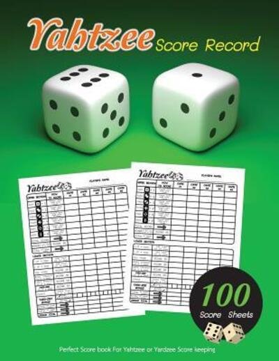 Cover for Paula Prescott · Yahtzee Score Record (Paperback Book) (2019)