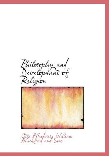 Cover for Otto Pfleiderer · Philosophy and Development of Religion (Hardcover Book) (2010)