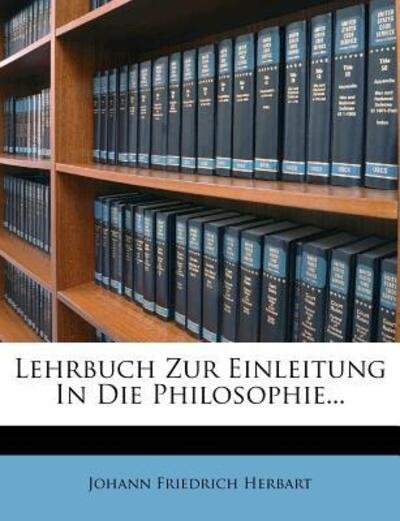 Cover for Herbart · Lehrbuch zur Einleitung in die (Book)