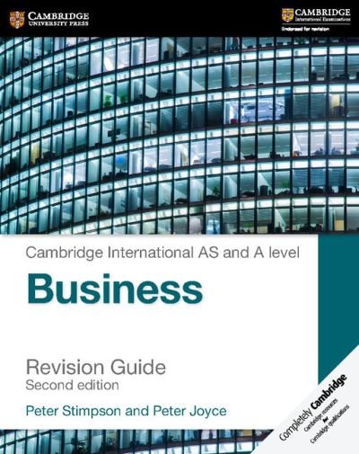Cover for Peter Stimpson · Cambridge International AS and A Level Business Revision Guide (Paperback Book) [2 Revised edition] (2017)