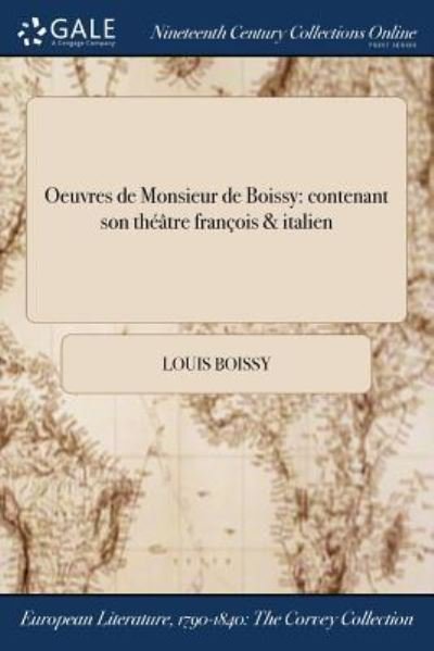 Cover for Louis Boissy · Oeuvres de Monsieur de Boissy (Paperback Book) (2017)