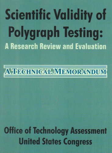 Cover for Office of Technology Assessment · Scientific Validity of Polygraph Testing: A Research Review and Evaluation - Technical Memorandum (Paperback Book) (2003)