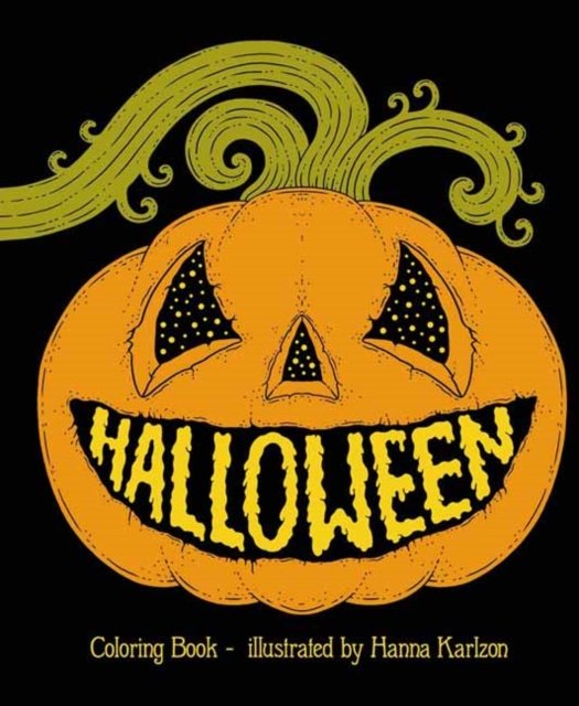 Cover for Hanna Karlzon · Halloween: Coloring Book (Hardcover Book) (2026)