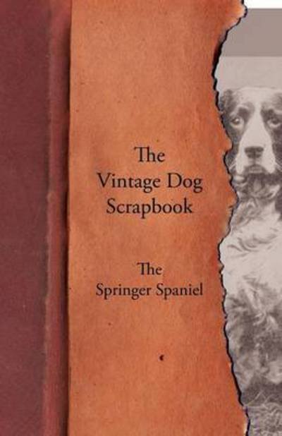 Cover for The Vintage Dog Scrapbook - the Springer Spaniel (Paperback Book) (2011)