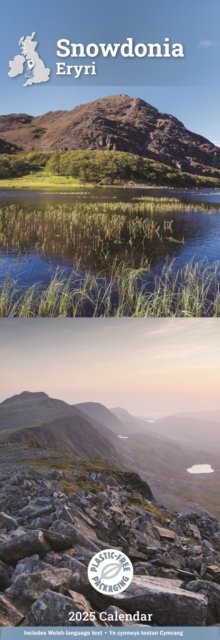 Cover for Carousel Calendars · Snowdonia Slim Calendar 2025 (Calendar) (2024)