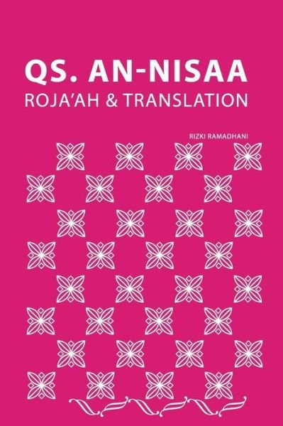 Cover for Ms Rizki Ramadhani BA · QS. An-Nisaa : Roja'ah &amp; Translation (Paperback Book) (2016)