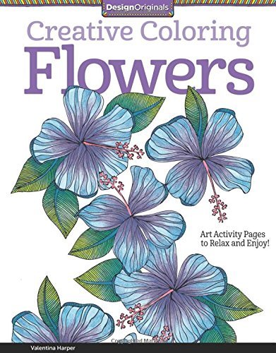 Cover for Valentina Harper · Creative Coloring Flowers: Art Activity Pages to Relax and Enjoy! - Creative Coloring (Paperback Book) [Act Clr edition] (2014)