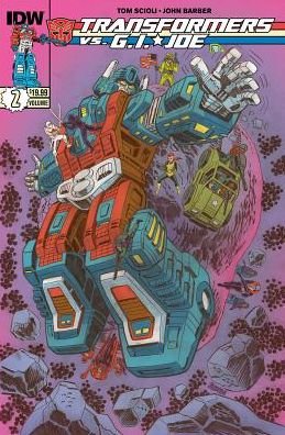 Cover for Tom Scioli · Transformers vs G.I. Joe Volume 2 - Transformers (Paperback Book) (2015)