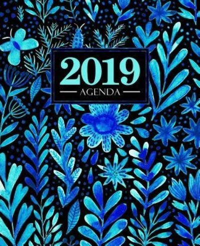 Cover for Papeterie Bleu · Agenda 2019 : 19x23cm : Agenda 2019 settimanale italiano (Paperback Book) (2018)