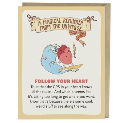 Cover for Suzi Barrett · 6-Pack Em &amp; Friends Follow Your Heart Affirmators! Greeting Cards (MISC) (2021)